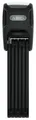 Faltradschloss Abus BORDO™ Alarm 6000KA/90 schwarz + Halter SH
