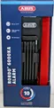 Abus Fahrrad Faltschloss Bordo Alarm 6000KA/90 90cm schwarz SH - 20.2 2056 S19