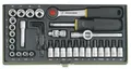 FEINMECHANIKER-SATZ MIT 1/4" -RATSCHE 36 TEILIG PROXXON 23080