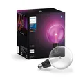 Philips Hue White & Color Ambiance Lightguide smarte LED Lampe, Edison Form, ST70, dimmbare LED Lampen für das Hue Lichtsystem mit 16 Mio. Farben, smarte Lichtsteuerung über Sprache und App