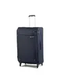 Samsonite Base Boost - Weichgepäck Koffer 78 cm Groß, Trolley Koffer mit 4 Rollen, TSA-Schloss, Leicht & Erweiterbar, 105 L, Blau (Navy Blue)