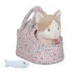 Little Dutch Katze Marley in Tragetasche mit Zubehör Stofftier Kuscheltier Plüschtier (23 cm)