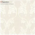 A.S. Création Vliestapete Tessuto, 956287, Barock, 0.53 x 10.05 m, Beige