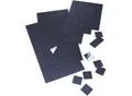 FRANKEN Magnetplättchen, 20 x 20 mm, selbstklebend, 50 Stück, schwarz