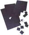 FRANKEN Dekorationsfolie Franken MPL22SB Magnetplatte, 20 mm x 2 cm, 1 mm, schwarz