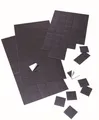 FRANKEN Magnetplättchen, selbstklebend, 20 x 20 mm, schwarz, MPL22SB