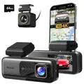Botslab G980H Auto Videorecorder 4K vorne + 1080p hinten GPS 2,4 GHz/5 GHz WLAN