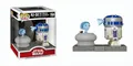 POP Deluxe - Star Wars - R2-D2 with Leia Hologram Neu & OVP