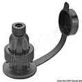 Osculati Polycarbonat Wasserdichte 40mm 3A mit Messingkontakten / 2 polig