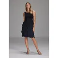 SWING Cocktailkleid schwarz 40