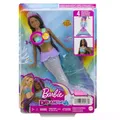 194735024360 Barbie Dreamtopia. HDJ37 Lalka syrenka Brooklyn, migoczące światełk
