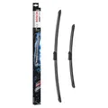 Bosch Aerotwin A863S Front-Scheibenwischer - Set mit 2 Ersatz-Scheibenwischern und vormontiertem Adapter - 2 Wischblätter, 650 mm und 450 mm