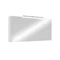byLIVING Spiegelschrank SPREE, Breite 120 cm, weiß, LED Beleuchtung
