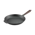Carl Victor - Bratpfanne Gusseisen Pfanne 24 cm Holzgriff