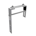 2x SOLAR Balkonkraftwerk Haken verstellbar eckige Balkongeländer Halter PV Modul