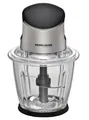 MZ500 Zerkleinerer 500 W 4 Klingen 1,5 l Glas Behälter (Schwarz, Edelstahl)