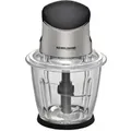 Rommelsbacher MZ 500 Elektrischer Essenszerkleinerer 1,5 l 500 W Schwarz, Edelstahl