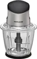 Rommelsbacher Zerkleinerer MZ 500 | Multi Zerkleinerer 500W | 1,5L Glasbehälter | 4 Edelstahlklingen | edelstahl/schwarz