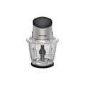 Rommelsbacher MZ500 Zerkleinerer 500 W 4 Klingen 1,5 l Glas Behälter  Schwarz,