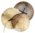 Terré Schamanentrommel Ø 40 cm Rahmentrommel Mehrschichtiger Holzrahmen Rund Ziegenhaut Shaman Drum inklusive Stick