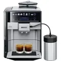 Siemens TE657F03DE EQ.6 plus Kaffeevollautomat - Schwarz/Silber