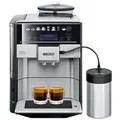 SIEMENS EQ.6 plus extraKlasse TE657F03DE Edelstahl, schwarz Kaffeevollautomat