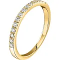 CHRIST Diamantring CHRIST Damen-Damenring 585er Weißgold 14 Diamant goldfarben 56