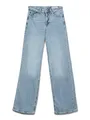 VERO MODA Straight Fit Jeans Stone Washed Denim Hose High Waist Schlag Pantsl VMTESSA, Farben:Hellblau,Größe Damen:W29 L32,Z - Länge L30/32/34/36/38:L32