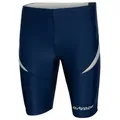 Airtracks Lauftights Herren Laufhose Kurz Pro (Sporthose - Lauftight mit Kompressionswirkung, & Quick Dry Funktion) » S M L XL XXL XXXL « blau XXL