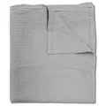 Sleezzz® Musselin Decke grau 150 x 200 cm