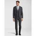 SteffenKlein Anzug Slim-Fit (3-tlg) grau 102