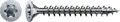 SPAX Universalschraube, 4 x 20 mm, 1000 Stück, Vollgewinde, Senkkopf, T-STAR plus T20, 4CUT, WIROX - 1191010400205