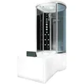 AcquaVapore Kombination Badewanne Dusche K55-L33-EC Duschtempel 170x100 cm