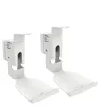 2 Stück Lautsprecher Wandhalter für SONOS Play 5 Gen.2 weiß