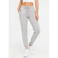 Smith & Solo Jogginghose Jogginghose Damen (1-tlg) Baumwolle grau XXL