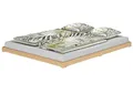 Erst-Holz®Niederflurbett Bodenbett Studentenbett Teenagerbett 160x200 Buche Massivholz V-60.66-16ohne Zubehör