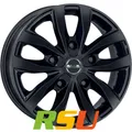 MAK Load 5 gloss black 6.5x16" ET55 LK5 130 ML 78.1 Alufelgen 16 Zoll