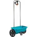 Gardena Streuwagen L, 432-20, 12,5 Liter, 45 cm Streubreite, Auf-/Zu-Funktion per Handgriff