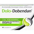 Dolo-Dobendan Zuckerfrei Lutschtabletten - Betäuben den Halsschmerz bei starken Halsschmerzen & Schluckbeschwerden - 1 x 48 Tabletten