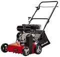 Einhell Benzin-Vertikutierer GC-SC 4240 P (bis 1.200 m², 4.2 kW, 4-Takt-Motor, kugelgelagerte Messerwalze mit 18 Stahlmessern, 8-stufige zentrale Arbeitstiefeneinstellung)