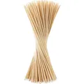 BigDean 100x Pflanzstäbe aus Bambus - Rankhilfe Tomatenstangen Holz Rankstäbe Bambusstäbe 90 cm Pflanzenstäbe Anzuchtstäbe - Braun