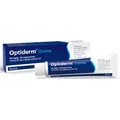 Optiderm Creme, medizinische Hilfe bei Juckreiz und trockener Haut, zur Feuchtigkeitsregulierung der Haut, unterstützend bei Hauterkrankungen, schnell einziehend, kortisonfrei, 50 g