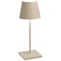 Zafferano Akkuleuchte Poldina Pro Mini 30 cm Sand