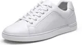 Bruno Marc Herren Schnürhalbschuhe Schuhe Turnschuhe Walkingschuhe Mode Lace-up,Size 43,Weiss,SBFS211M