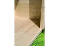 Fußboden für Gartenhaus Cubino naturbelassen 250 x 250 cm Massivholz 16 mm stark
