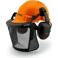 STIHL Helmset FUNCTION Basic Orange mit Nylongitter