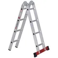 Euroline Gelenkleiter Nr. 317, 3170104, Länge 2,38m, mit 2 x 4 Sprossen