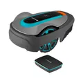 GARDENA Mähroboter smart SILENO city 600 m² Set - silber