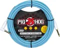 Pig Hog Hex Series Silent Cable 3m Daphne Blue Gitarre Winkel Klinke Kabel Blau