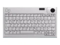 Active Key Contour Design Active Key AK-440 - Tenkeyless (80 - 87 %) - Kabelgebunden - USB - Mechanischer Switch - QWERTZ - Weiß